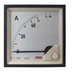 【186-2463】AC アナログ電流計、0 → 10 (Input) A、0 → 100 (Scale) A、50/5 (CT) A、10 (Input) A、100 (Scle) A、50/5