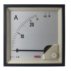 【186-2467】AC アナログ電流計、0 → 50 (Input)A、50 (Input)A、1 %