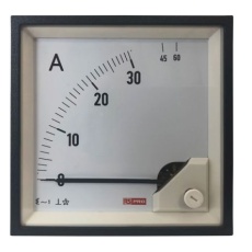 【186-2468】AC アナログ電流計、0 → 60 (Input)A、60 (Input)A、1 %