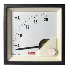 【186-2489】DC アナログ電流計、4 → 20 (Input)mA、20 (Input)mA、1 %