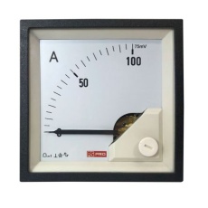 【186-2492】DC アナログ電流計、0/100A For Shunt 75mV、0/100A For Shunt 75mV、1 %