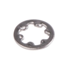 【187-0535】耐振動ワッシャ 外径4.50mm M2 ステンレス(100個入り)