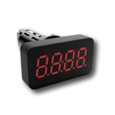 【188-3475】デジタルパネルメータ、7セグメントLED、4