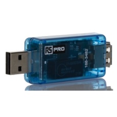 【188-3482】Type-A to A、USB2.0 USBコネクタ、メス to オス、ケーブルマウント