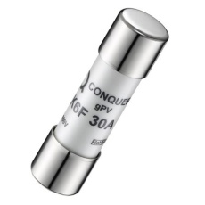 【188-4612】管ヒューズ 30A 10 x 38mm 600V dc gPV