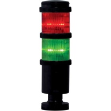 【190-2831】積層式表示灯、LED灯、赤/緑、光効果:点滅 、停止