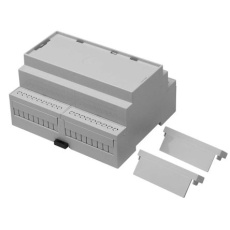 【194-7594】DINレールモジュールボックス ポリカーボネイト 106.2 x 90 x 58mm