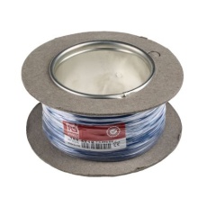 【196-4212】24 AWG シングルコア フックアップワイヤー/計装ケーブル、100m、青 、PVC、1 kV ac(100個入り)