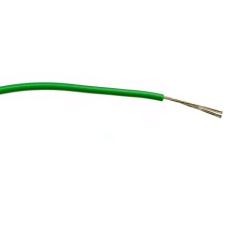 【196-4227】24 AWG シングルコア フックアップワイヤー/計装ケーブル、500m、緑 、PVC、1 kV ac