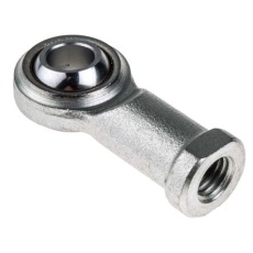 【198-8995】ロッド端、内径:12mm、M12x1.75 メス、スチール