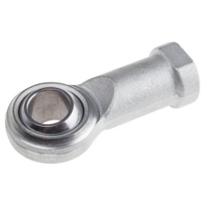 【198-9049】ロッド端、内径:22mm、M22x1.5 メス、スチール