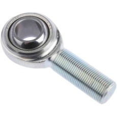 【198-9156】ロッド端、内径:20mm、M20x1.5 オス、スチール