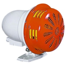 【199-9748】電子ブザー、114dB、24 V、IP43