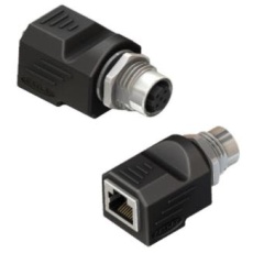 【201-7169】丸型コネクタ用アダプタ、1.5A、ストレート