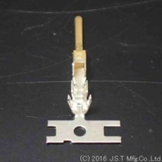 【SJ2M-21GF-M1.0N】JST コネクタ端子 (圧着端子) - 22 → 18AWG オス J2000シリーズ 圧着(50個入り)