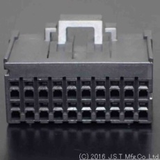 【J21DF-20V-KX-L】JST 基板用コネクタハウジング 20極 ピッチ:2.5mm 2列 (20個入り)