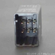 【B06B-J21DK-GGYR(LF)(AU)】JST 基板接続用ピンヘッダ 6極 2.5mm 2列(6個入り)