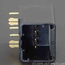 【S04B-J21SK-GGYR(LF)(AU)】ライトアングル 基板接続用ピンヘッダ 4極 2.5mm 1列