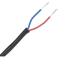 【202-4857】ツイストペア データケーブル、2芯、24、非遮蔽、25m、耐火性、難燃性