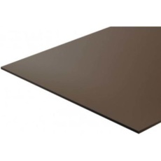 【203-5344】プラスチックシート 茶 420mm x 297mm x 0.8mm