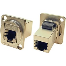 【203-5595】1ポート RJ45コネクタ Cat5e シールド付き