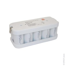 【204-2745】バッテリーパック、ニッカド、公称電圧6V、容量8Ah