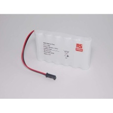 【204-2759】充電式電池パック、ニッケル水素電池、公称電圧7.2V、容量940mAh