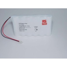 【204-2762】充電式電池パック、ニッカド、公称電圧7.2V、容量940mAh