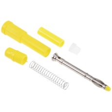 【207-0872】バナナプラグ オス 黄