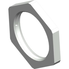 【208-0527】コネクタねじ、固定ねじ M20x1.5用(10個入り)