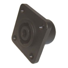 【208-0630】ラウドスピーカーコネクタ、4極、メス、ストレート(2個入り)