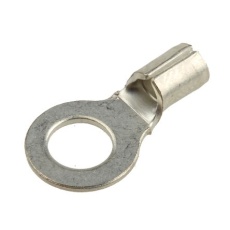 【208-2616】リングターミナル、16AWG - 14AWG、内径:5.3mm、M5