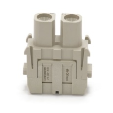 【208-4582】ヘビーデューティパワーコネクタインサート コネクタインサート 2極 ヘビーデューティ電源コネクタ 8mm2 2.5mm2