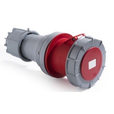 【214-4217】電源コネクタ (産業用コネクタ )、125A、380 → 415 V、3P + E、ケーブルマウント、ソケット、IP67