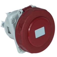 【214-4226】電源コネクタ (産業用コネクタ )、63A、380 → 415 V、3P + N + E、パネルマウント、ソケット、IP67