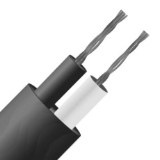 【215-4888】タイプ J 熱電対ケーブル/熱電対線、フラットペア、7 / 0.2mm、+260℃、100m