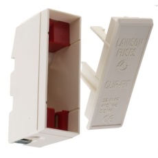 【216-5345】レール取り付けヒューズホルダ 32A 415V ac レール取り付け