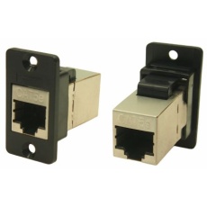 【218-8315】RJ45 モジュラーコネクタ、メス、RJ45コネクタ、パネルマウント、Cat5e