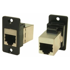 【218-8324】RJ45 モジュラーコネクタ、メス、RJ45コネクタ、パネルマウント、Cat6a