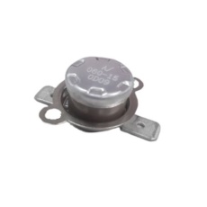 【222-8230】サーモスタット バイメタル、水平タブ 125 VACで15 A、250 VACで16 A、開 80℃ 閉 65℃