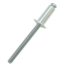 【223-1125】リベット (ブラインド)、リベット径:4.8mm、穴径:5.1 → 5.3mm(100個入り)