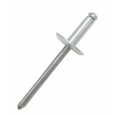 【223-1144】リベット (ブラインド)、リベット径:4.8mm、穴径:4.9mm(50個入り)