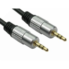 【229-9931】AUXケーブル 3.5 mmステレオジャック 3.5 mmステレオジャック 500mm