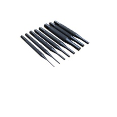【230-0119】ピンパンチセット 全長:101.6 mm 8本