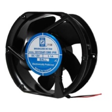 【230-3038】軸流ファン 電源電圧:24 V dc、DC、172 x 150 x 51mm