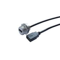 【231-7942】Type-A、USB2.0 USBコネクタ Type-A、メス、パネルマウント