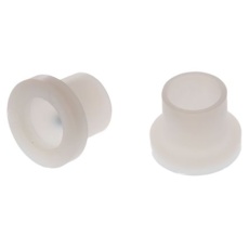【232-6862】絶縁用ブッシュ、M8、本体長さ:8mm、ナイロン(50個入り)