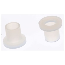 【232-6928】絶縁用ブッシュ、M3、本体長さ:4mm、ナイロン(50個入り)