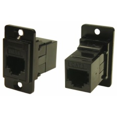 【235-4769】RJ11コネクタ ソケット RJ11コネクタ パネルマウント Cat3