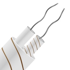 【236-3909】タイプ T 熱電対ケーブル/熱電対線、フラットペア、1/0.315mm、+350℃、10m(10m入り)